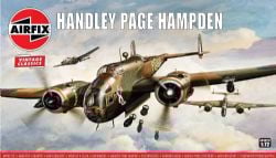 AIRFIX -  1/72 - HANDLEY PAGE HAMPDEN -  VINTAGE CLASSICS 04011