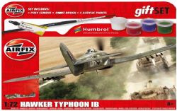 AIRFIX -  1/72 - HAWKER TYPHOON IB -  GIFT SET 55208A