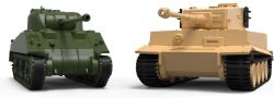 AIRFIX -  1/72 - TIGER 1 VS SHERMAN DIREFLY -  GIFT SET A50186