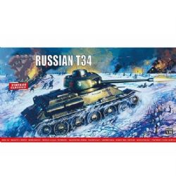 AIRFIX -  1/76 - T34 RUSSIAN -  VINTAGE CLASSICS A01316V