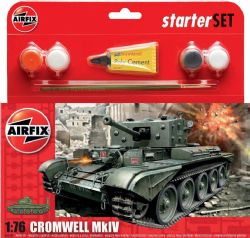 AIRFIX -  1/76 - TANK CROMWELL MK.IV BRITISH -  GIFT SET A55109A