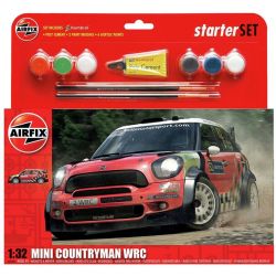 AIRFIX -  MINI COUNTRYMAN WRC - 1/32 - STARTER SET