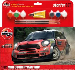 AIRFIX -  MINI COUNTRYMAN WRC - 1/32 - STARTER SET