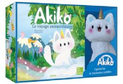 AKIKO -  COFFRET AKIKO, LE VOYAGE EXTRAORDINAIRE (AVEC PELUCHE)