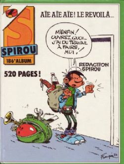 ALBUM SPIROU -  RECUEIL DU JOURNAL SPIROU 186