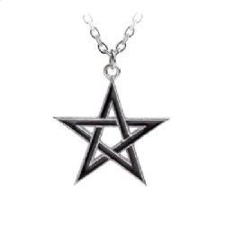 ALCHEMY GOTHIC -  BLACK STAR PENDANT