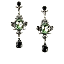 ALCHEMY GOTHIC -  EARRINGS QUEEN OF THE NIGHT