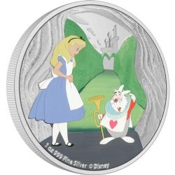 ALICE IN WONDERLAND -  ALICE IN WONDERLAND CLASSIC: THE WHITE RABBIT -  2021 NEW ZEALAND COINS 02