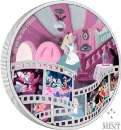 ALICE IN WONDERLAND -  DISNEY'S CINEMA MASTERPIECES: ALICE IN WONDERLAND -  2023 NEW ZEALAND COINS 05