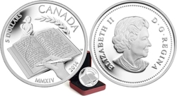 ALICE MUNRO -  2014 CANADIAN COINS