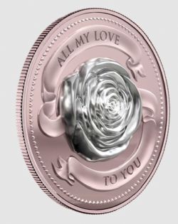 ALL MY LOVE -  2019 SOLOMON ISLANDS COINS
