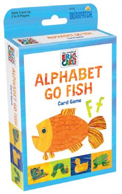 ALPHABET GO FISH -  CARD GAME (ENGLISH) -  WORLD OF ERIC CARLE