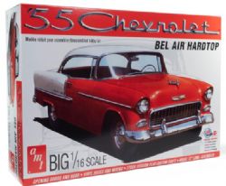 AMT -  1/16 - CHEVROLET BEL AIR HARDTOP 1955 -  1/16 BIG SCALE 1452