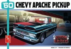 AMT -  1/25 - CHEVROLET APACHE PICKUP 1960 1/25 -  KUSTOM KRUSHERS 1444