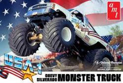 AMT -  1/25 - CHEVROLET SLVERADOUSA-1 MONSTER TRUCK 1252