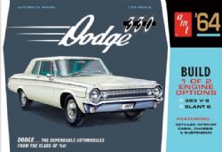 AMT -  1/25 - DODGE 330 HARDTOP DELUXE 1964 1366