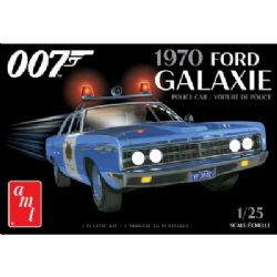 AMT -  1/25 - FORD GALAXIE POLICE CAR 1970 -  JAMES BOND 1172