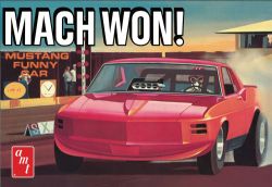 AMT -  1/25 - FORD MUSTANG 1970 FUNNY CAR WON 1455