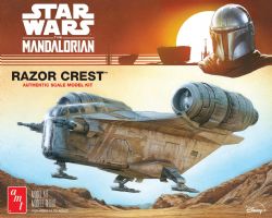 AMT -  1/72 -MANDALORIA'S RAZOR CREST -  STAR WARS