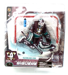 ANAHEIM MIGHTY DUCKS -  MCFARLANE SERIES 7: JEAN-SEBASTIEN GIGUERE - VARIANT