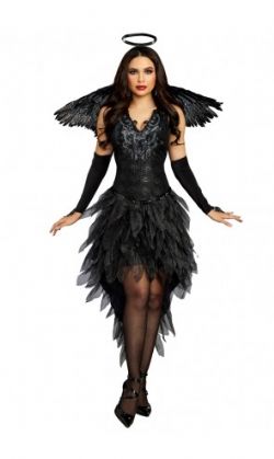 ANGEL -  ANGEL OF DARKNESS COSTUME (ADULT)