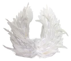 ANGEL -  WHITE FEATHER WINGS