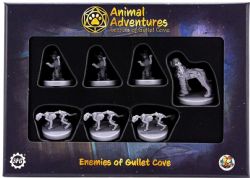 ANIMAL ADVENTURES -  SECRETS OF GULLET COVE - ENNEMIES OF GULLET COVE -  RPG MINIATURE