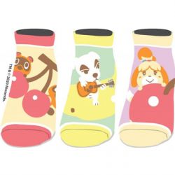 ANIMAL CROSSING -  3 PAIR OF 