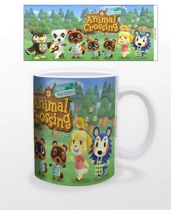 ANIMAL CROSSING -  MUG - CHARACTER LINEUP  (11OZ) -  NEW HORIZONS