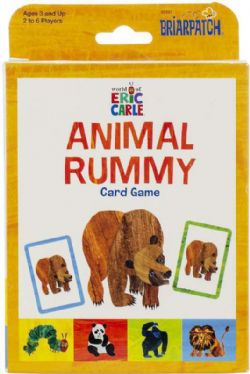 ANIMAL RUMMY -  CARD GAME (ENGLISH) -  WORLD OF ERIC CARLE