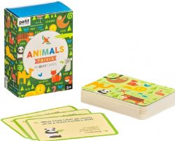 ANIMAL TRIVIA - 50 QUIZ CARDS -  (ENGLISH)