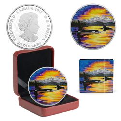 ANIMALS IN THE MOONLIGHT -  ORCA 03 -  2017 CANADIAN COINS