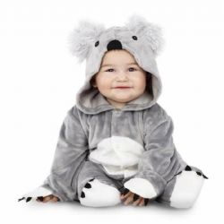 ANIMALS -  KOALA COSTUME (INFANT - 0-6 MONTHS)