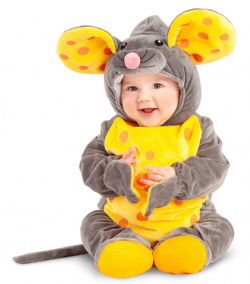 ANIMALS -  MOUSE COSTUME (INFANT - 7-12 MONTHS)