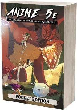 ANIME 5E -  POCKET EDITION (ENGLISH) -  CORE RULE 5E