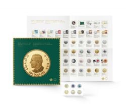ANNUAL COLLECTION BOOKS -  2024 ANNUAL COLLECTION BOOK WITH SPECIAL EDITION UNCIRCULATED SET -  2024 CANADIAN COINS 05 / 97