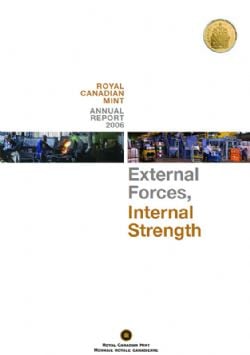 ANNUAL REPORT -  EXTERNAL FORCES, INTERNAL STRENGTH -  2006 CANADIAN COINS 04
