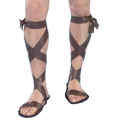 ANTIQUITY -  ROMAN SANDALS WITH STRAPS (ADULT - ONE SIZE)