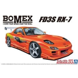 AOSHIMA -  1/24 - MAZDA RX-7 FD3S 1999 2800 -  BOMEX