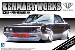 AOSHIMA -  1/24 - NISSAN SKYLINE KENMARY 4DR -  LIBERTY WALK 00982