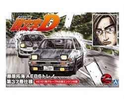 AOSHIMA -  1/24 - TOYOTA 86 TRUENO FUJIWARA TAKUMI COMICS VOL.37 VER 05961 -  INITIAL D 05961