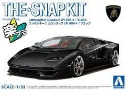 AOSHIMA -  1/32 - LAMBORGHINI COUNTACH LPI 800-4 (BLACK) -  SNAP KIT 19-D