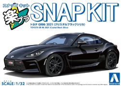 AOSHIMA -  1/32 - TOYOTA GR 86 2021 (CRYSTAL BLACK SILICA) -  SNAP KIT 10-CB