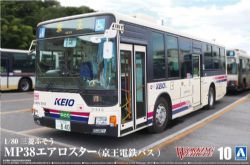 AOSHIMA -  1/80 - MITSUBISHI - FUSO AERO STAR MP38 (KEIO DENTETSU BUS) -  STREET BUS 062784