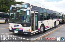 AOSHIMA -  1/80 - MITSUBISHI - FUSO AERO STAR MP38 (KEIO DENTETSU BUS)