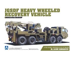 AOSHIMA -  AOSHIMA 1/72 JGSDF HEAVY WHEELED RECOVERY VEHICLE -  MILITARY KITS