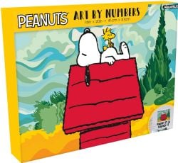 AQUARIUS -  ART BY NUMBER - SNOOPY &WOODSTOCK (16 X 20