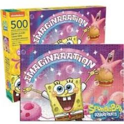 AQUARIUS -  IMAGINATION PUZZLE (500 PIECES) -  SPONGEBOB SQUAREPANTS