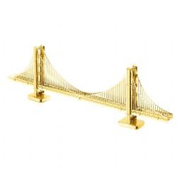 ARCHITECTURE -  GOLD GOLDEN GATE BRIDGE - 1 SHEET