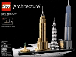 ARCHITECTURE -  NEW YORK CITY (598 PIECES) 21028